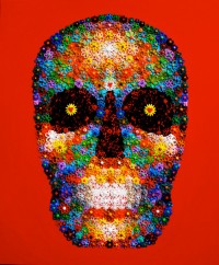 Red Skull - Painting by Waleska Nomura.